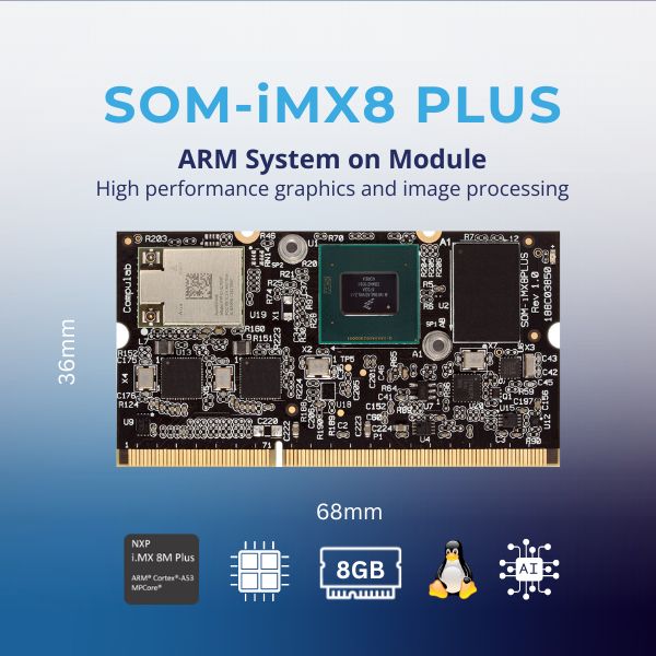 SOM-iMX8Plus: NXP i.MX8M Plus SOM